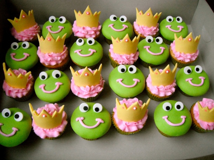 Princess and the Frog Cupcake Ideas
