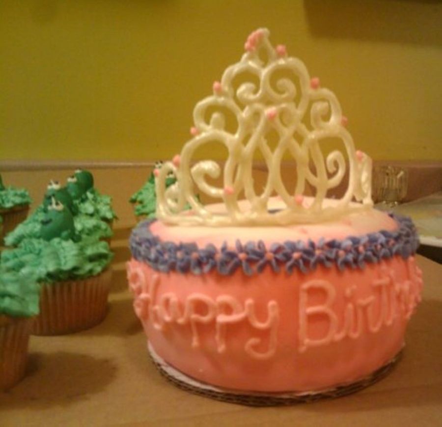 Princess and the Frog Cupcakes