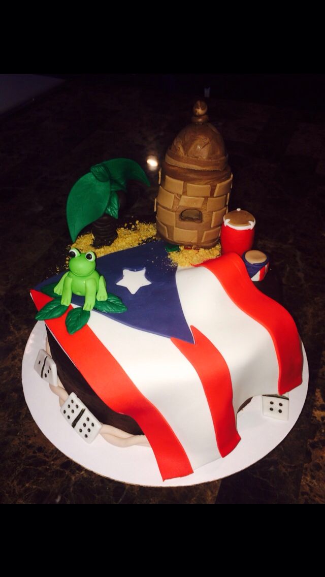 Puerto Rican Birthday Cake