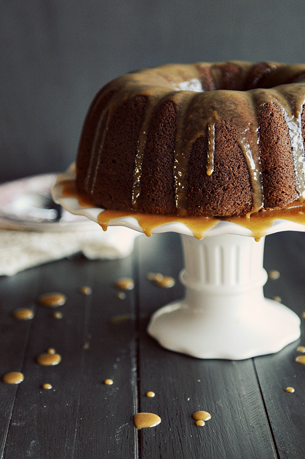 Pumpkin Bundt Cake with Glaze