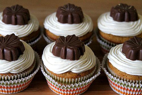 Pumpkin Spice Rum Cupcake