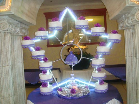 Quinceanera Cakes with Stars Quinceanera Cakes with Stars