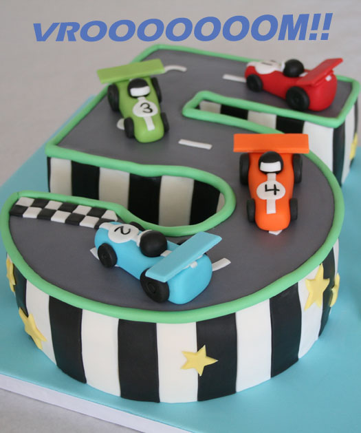 Race Car Birthday Cake Race Car Birthday Cake