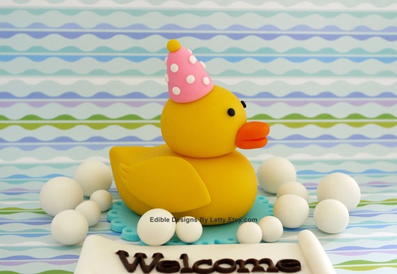 Rubber Duck Baby Shower Cake Girl Rubber Duck Baby Shower Cake Girl