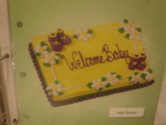 Safeway Cakes Bakery Baby Shower