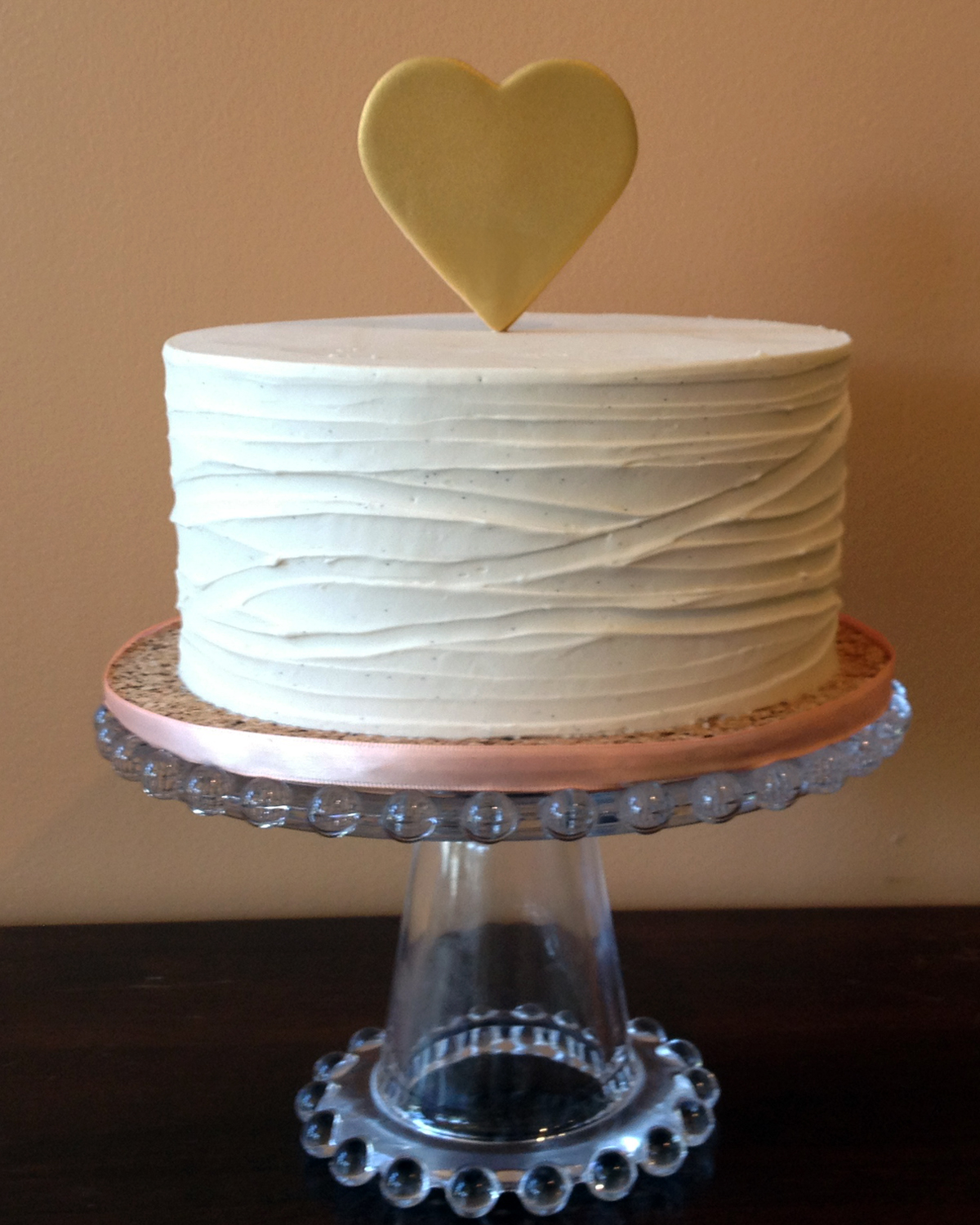 Simple Buttercream Wedding Cake Simple Buttercream Wedding Cake