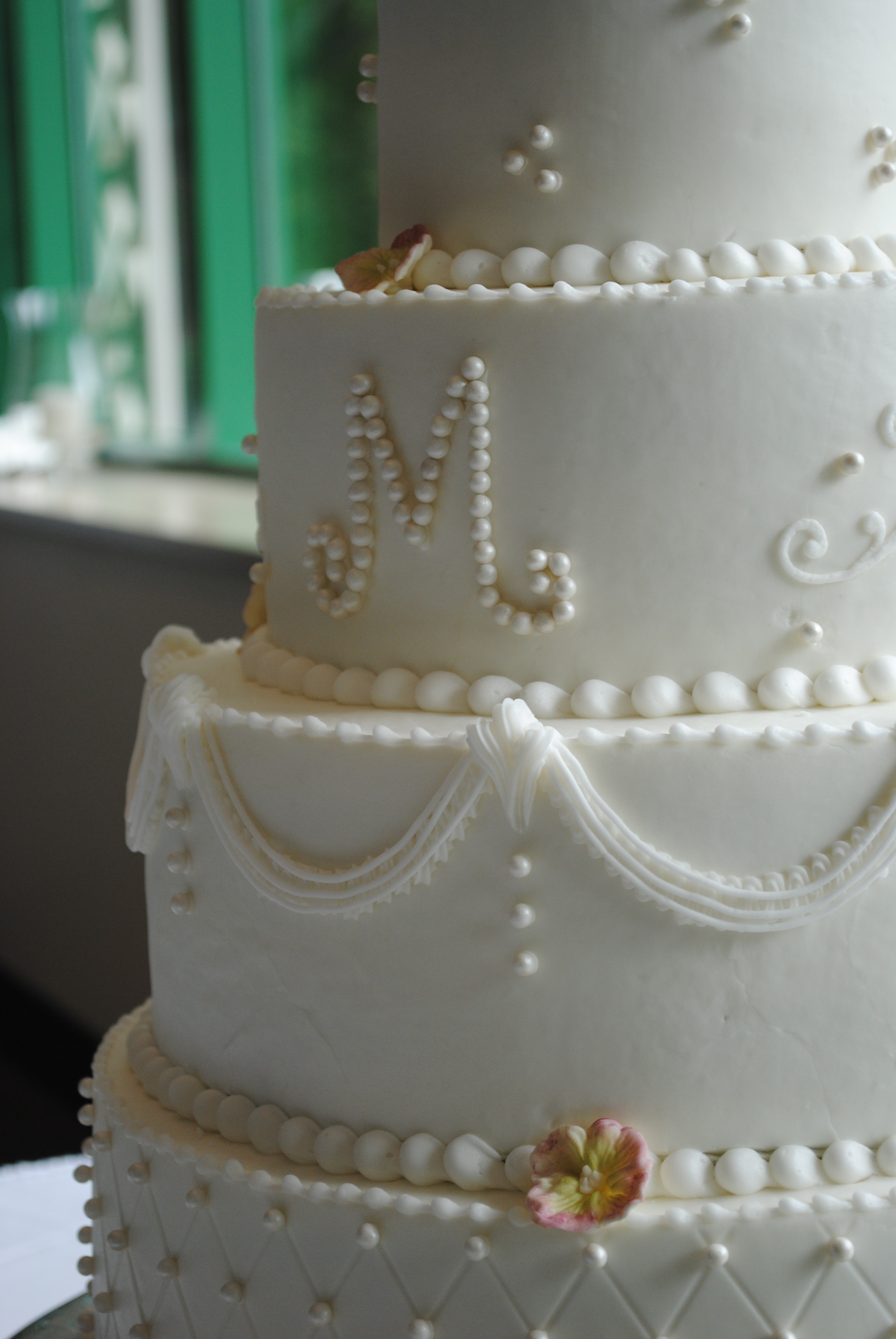 Simple Buttercream Wedding Cake Simple Buttercream Wedding Cake