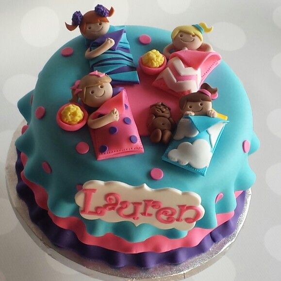 Sleep Over Birthday Cake Ideas Sleep Over Birthday Cake Ideas
