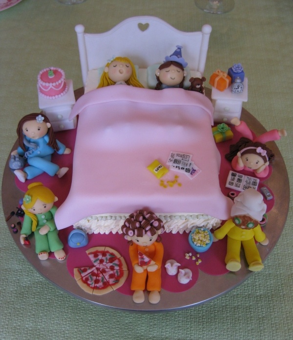 Sleep Over Birthday Party Cake Ideas Sleep Over Birthday Party Cake Ideas