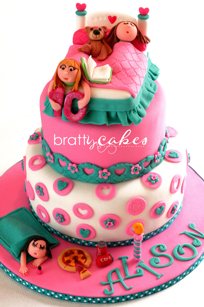 Slumber Party Cake Ideas Slumber Party Cake Ideas