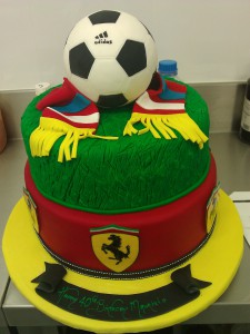 Soccer Ball Birthday Cake