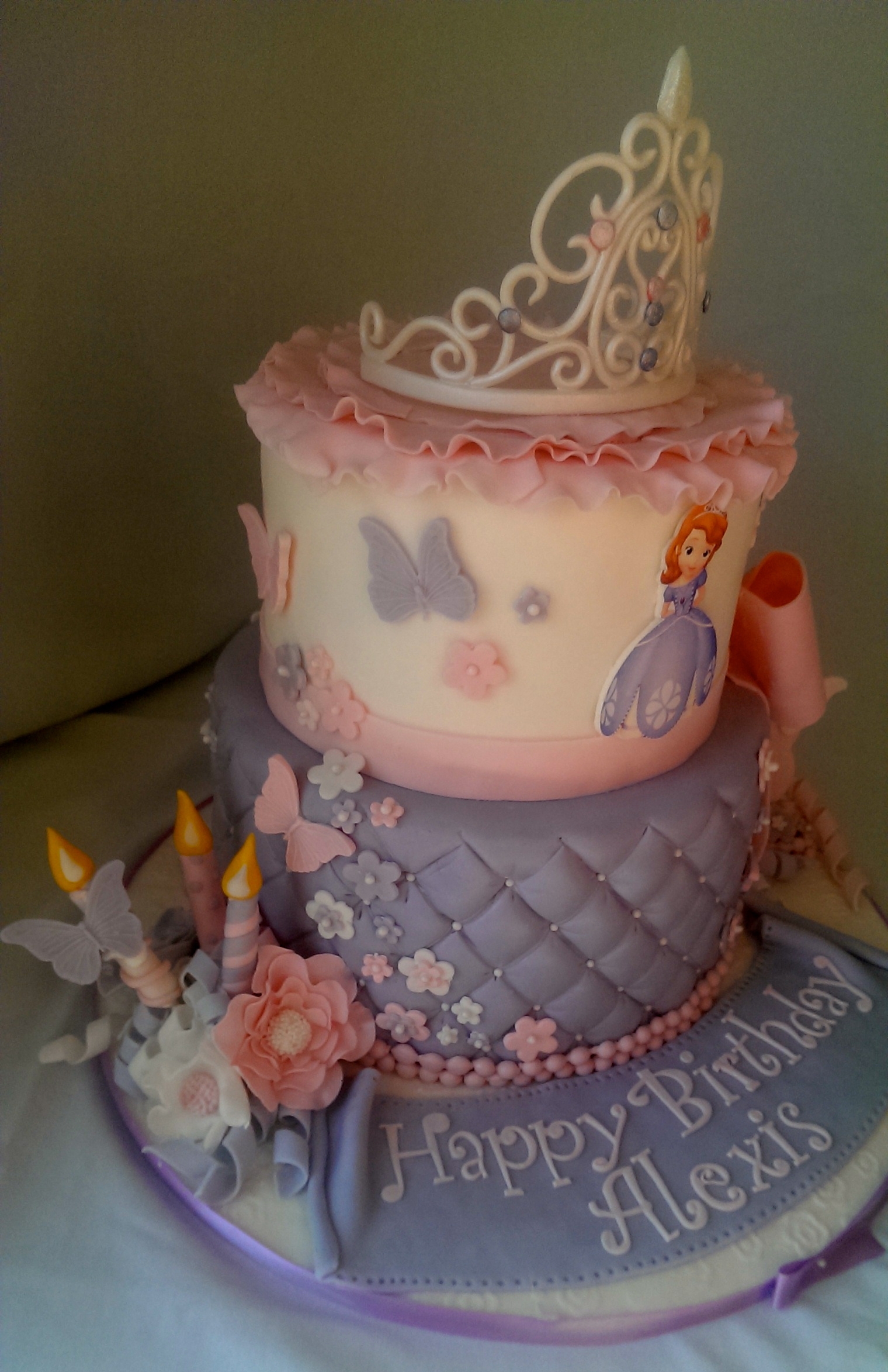 Sofia the First Cake