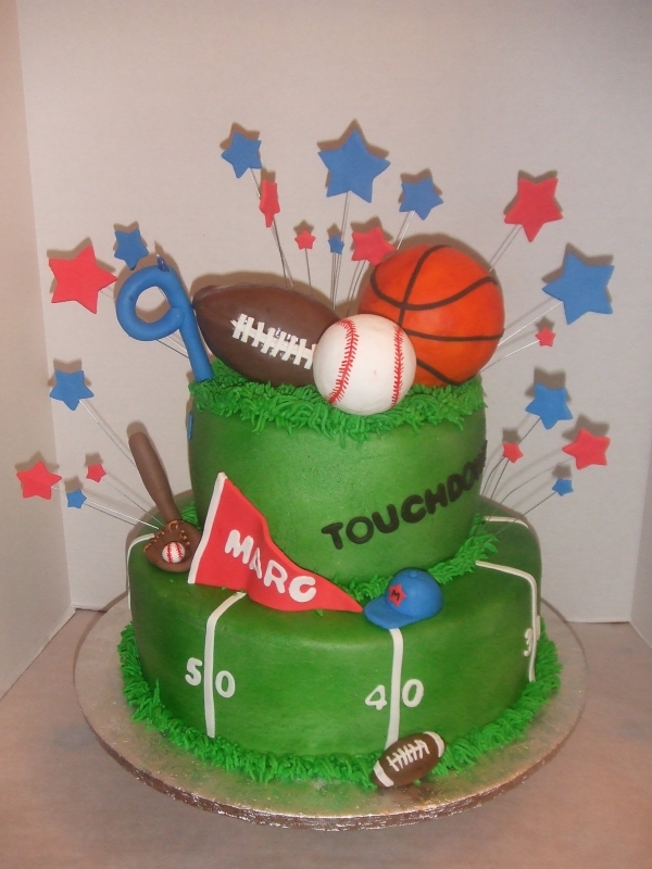 Sports Theme Birthday Cake Ideas Sports Theme Birthday Cake Ideas