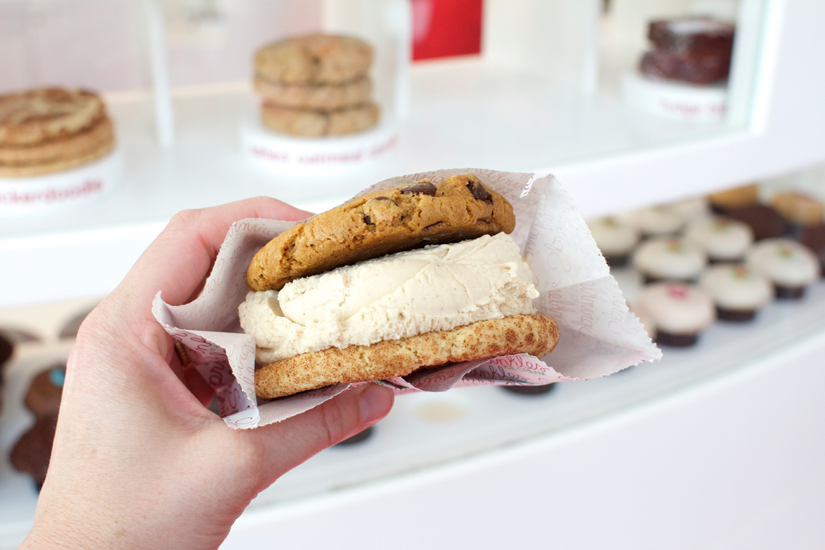 Sprinkles Cupcake Ice Cream Sandwich