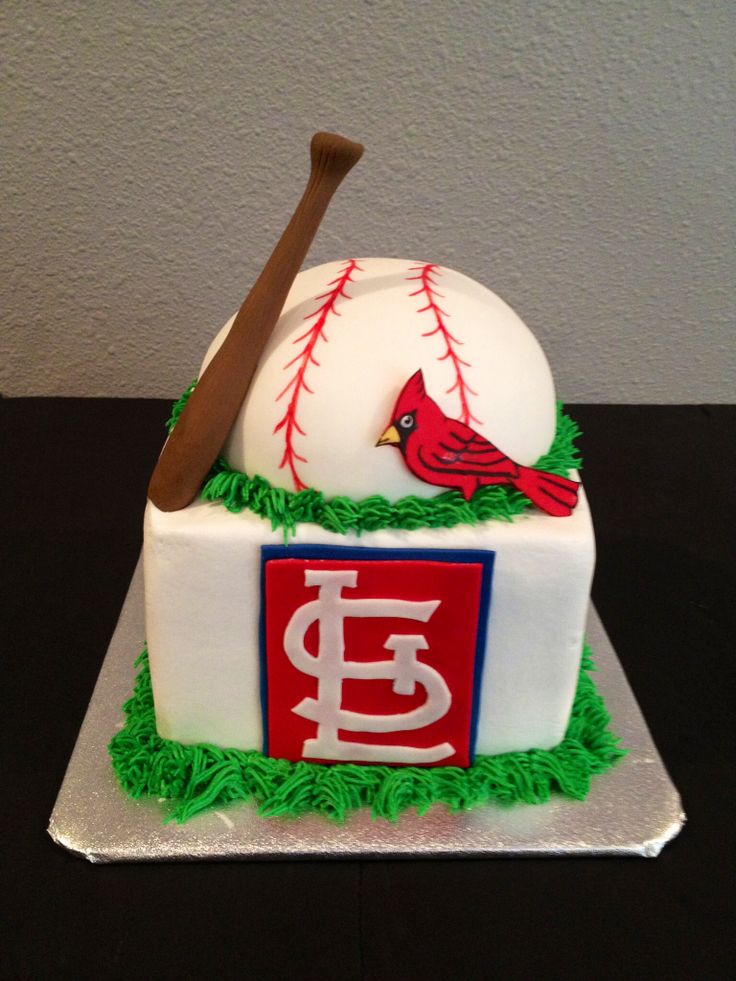 St. Louis Cardinals Birthday Cake St. Louis Cardinals Birthday Cake