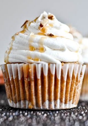 Sweet Potato Pie Cupcakes