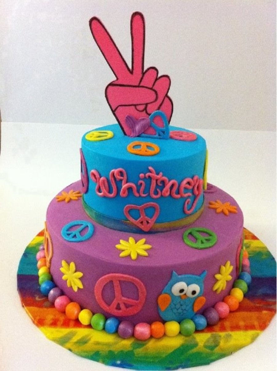 11 Photos of Peace Themed Cakes 11 Photos of Peace Themed Cakes
