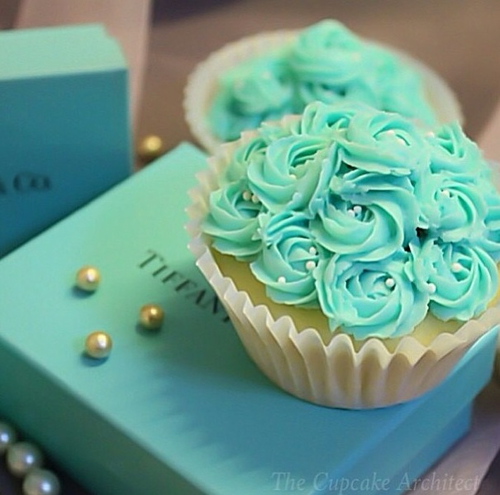 Tiffany Blue Cupcakes
