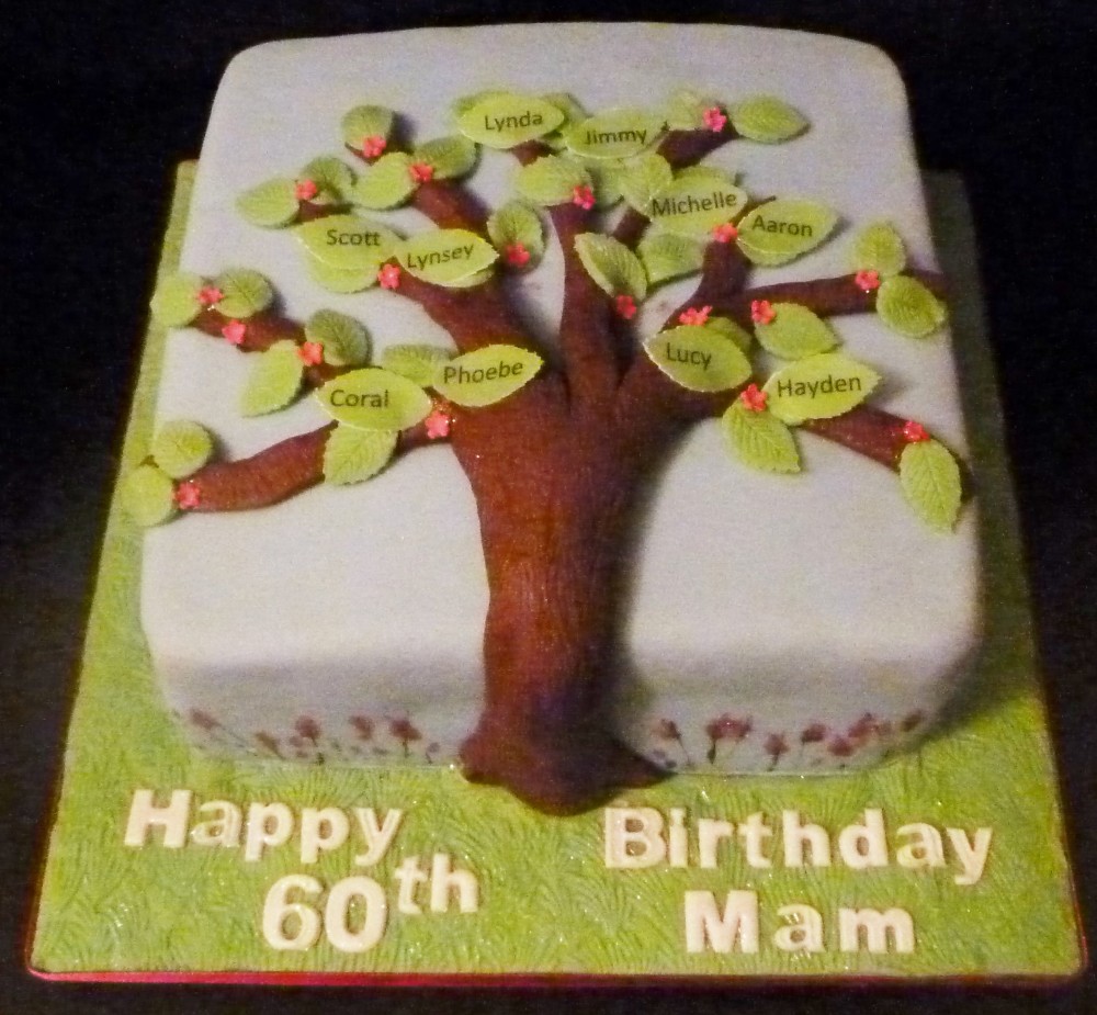 Tree Birthday Cake