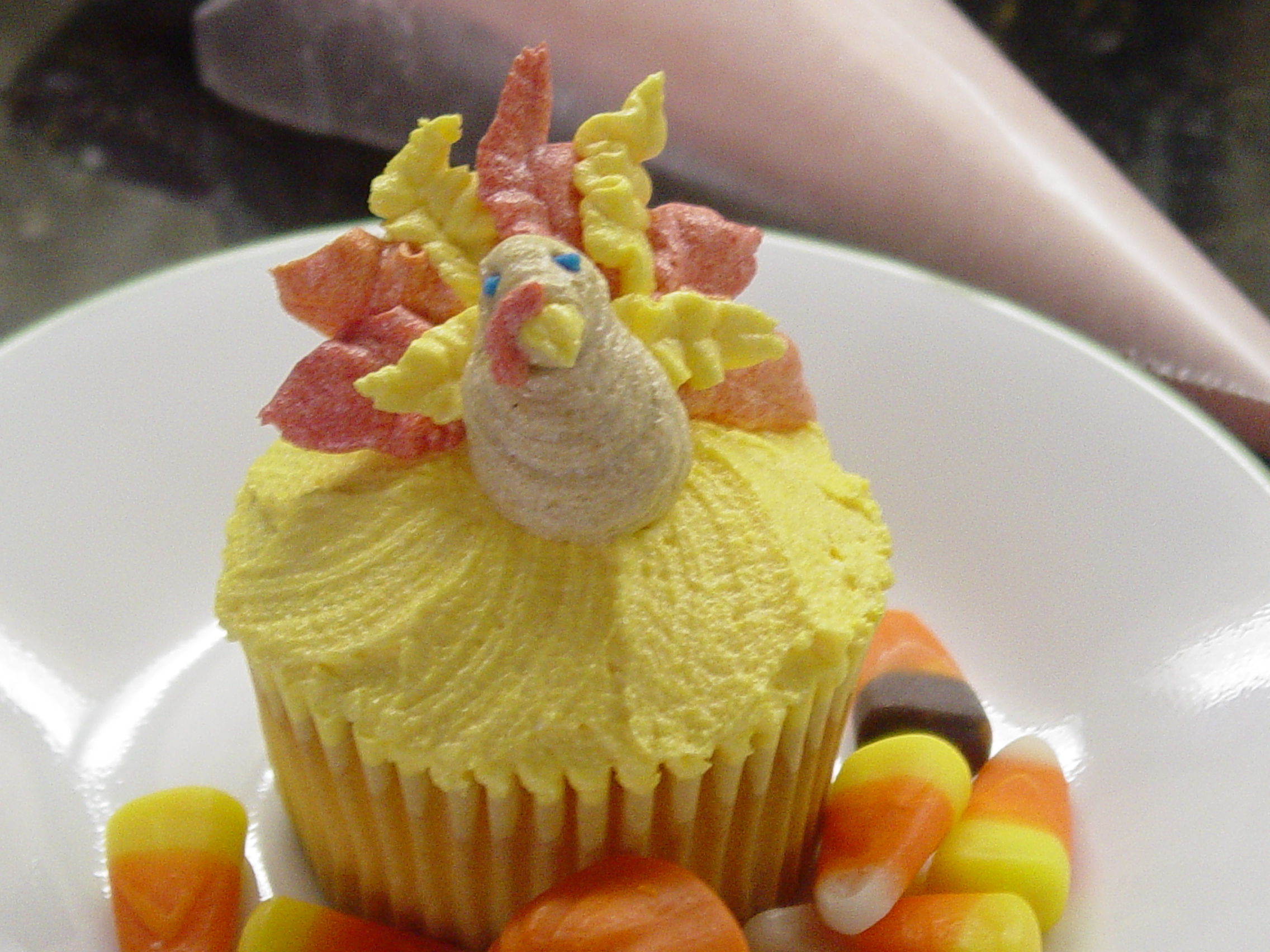 Turkey Cupcake Ideas for Thanksgiving