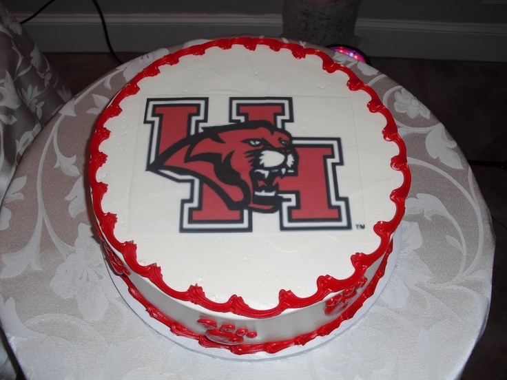 University of Houston Graduation Cake University of Houston Graduation Cake
