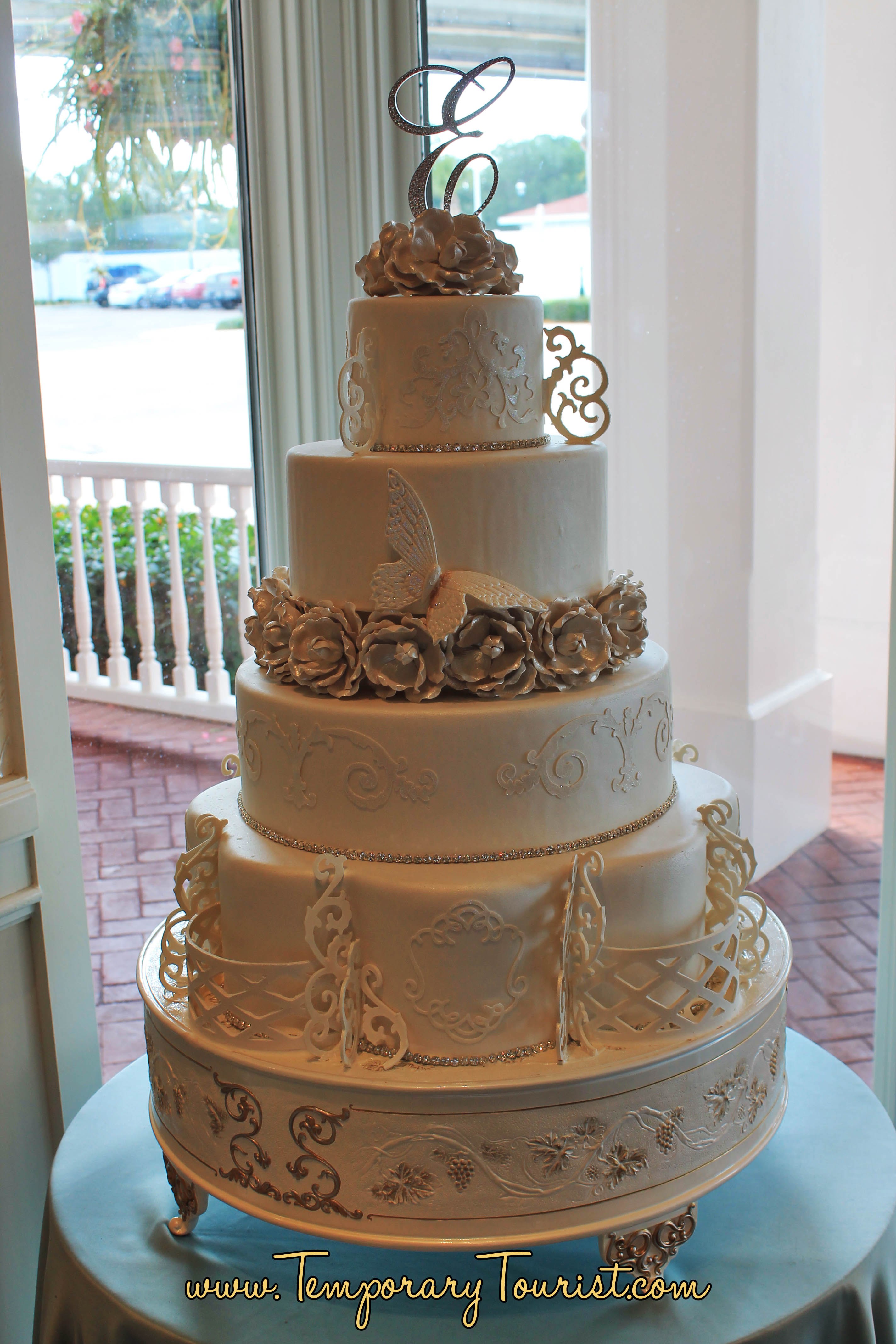 Walt Disney World Wedding Cake