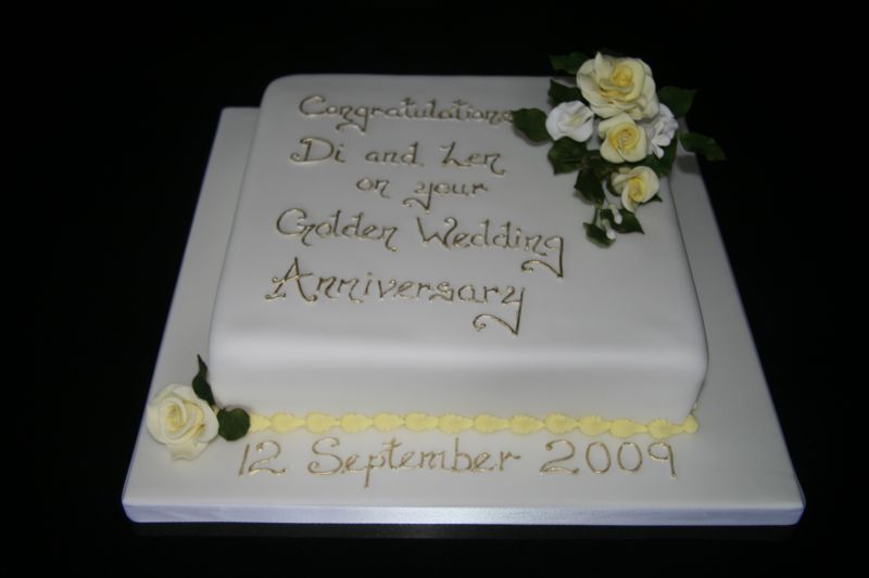 Wedding Anniversary Cake