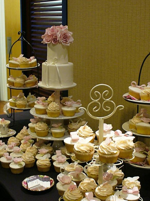 Wedding Cupcake Display