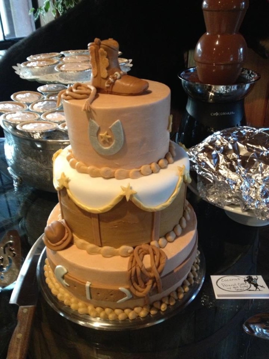 Western Theme Cake Western Theme Cake