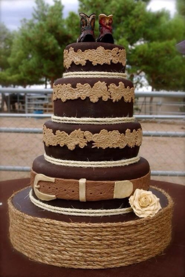 Western Wedding Cake Ideas Western Wedding Cake Ideas