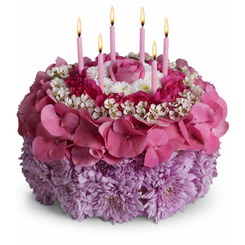 Your Special Day Flower Cake