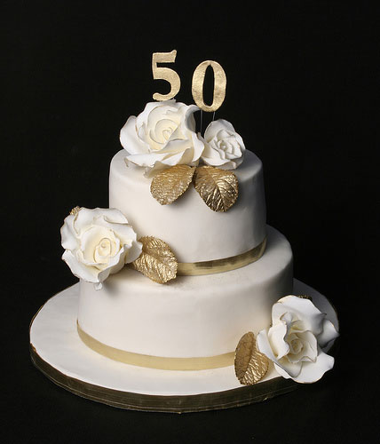 50th Wedding Anniversary Cake 50th Wedding Anniversary Cake