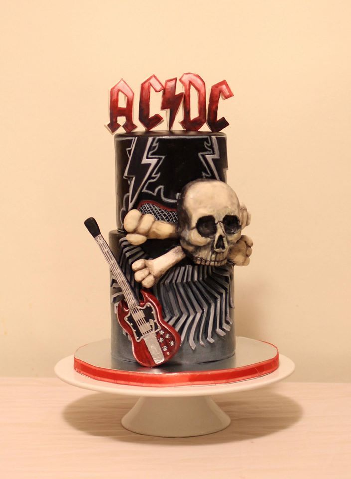 AC DC Cake