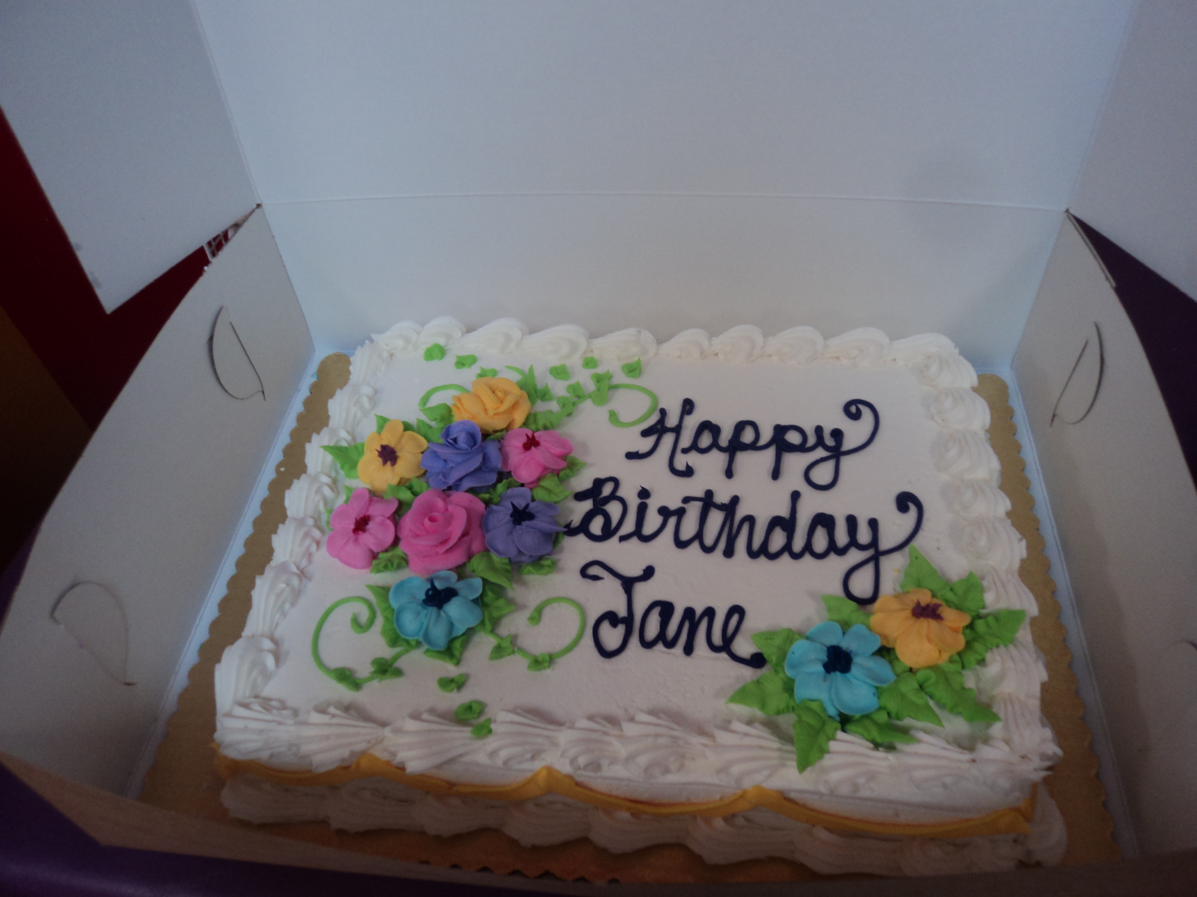 Albertsons Bakery Birthday Cakes