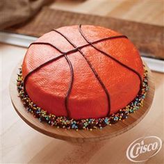 All-Star Basketball Cake