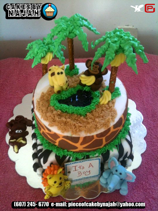 Animal Themed Cake Animal Themed Cake
