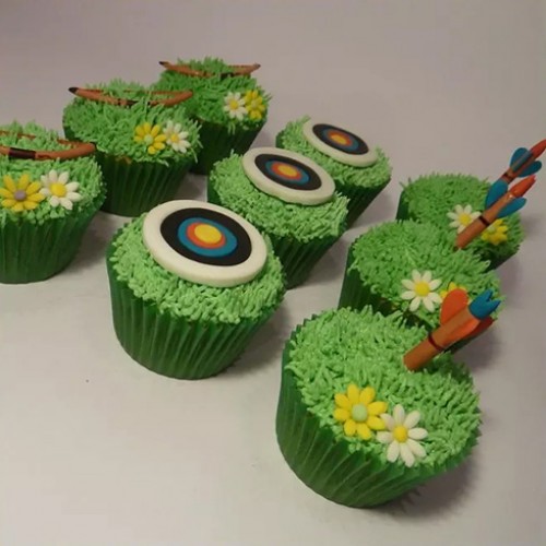 Archery Cupcakes