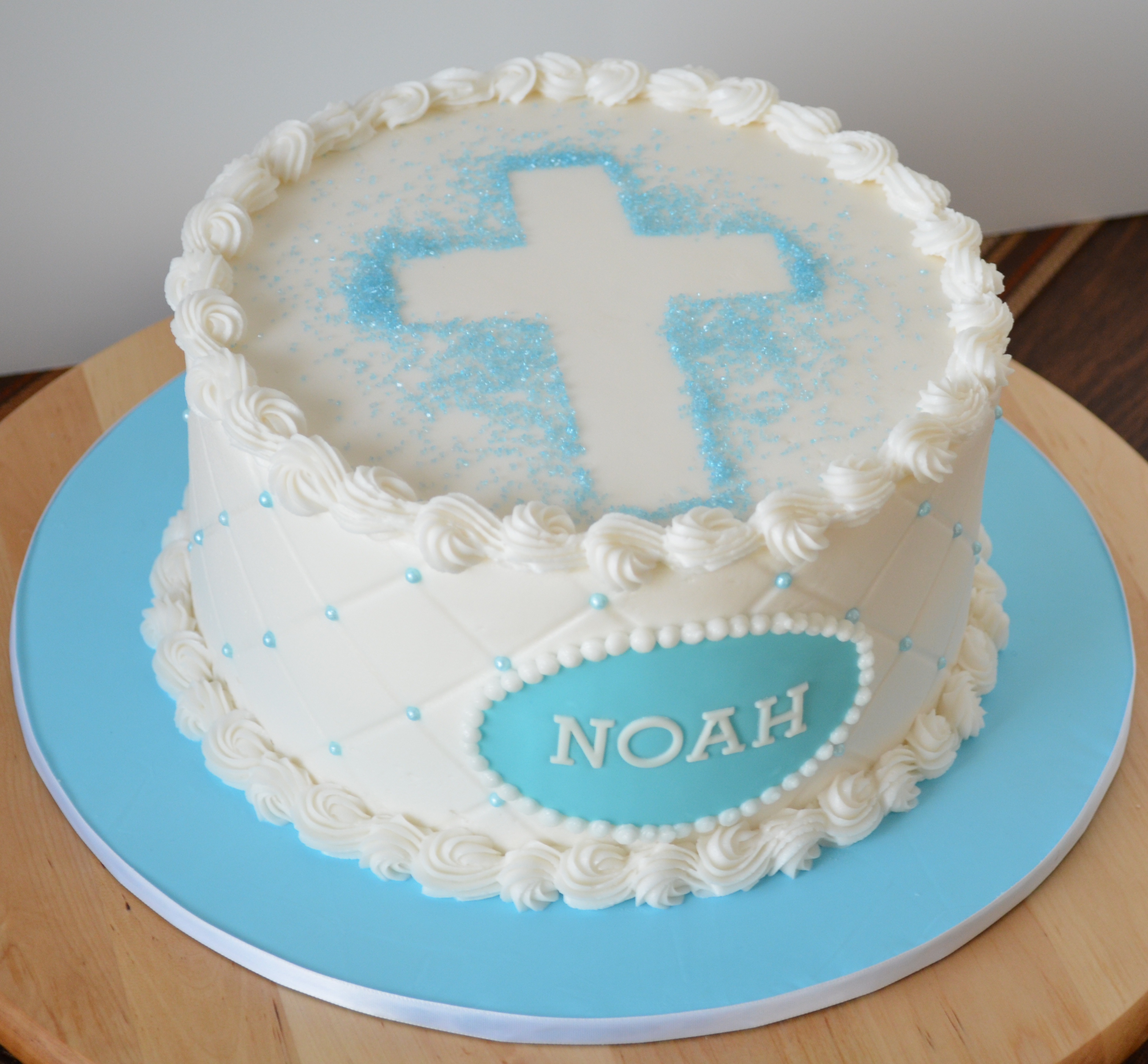 Baby Boy Baptism Cake Idea Baby Boy Baptism Cake Idea