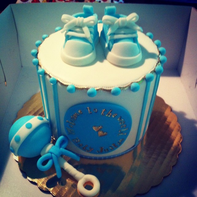 Baby Boy Shower Cakes without Fondant Baby Boy Shower Cakes without Fondant