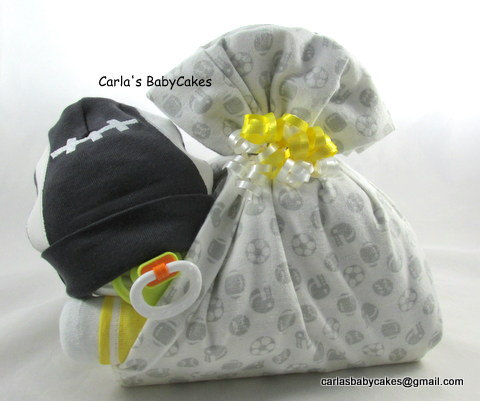 Baby Diaper Cake Stork Bundle