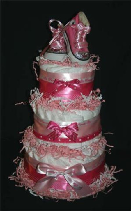 Baby Princess Diaper Cakes Baby Princess Diaper Cakes