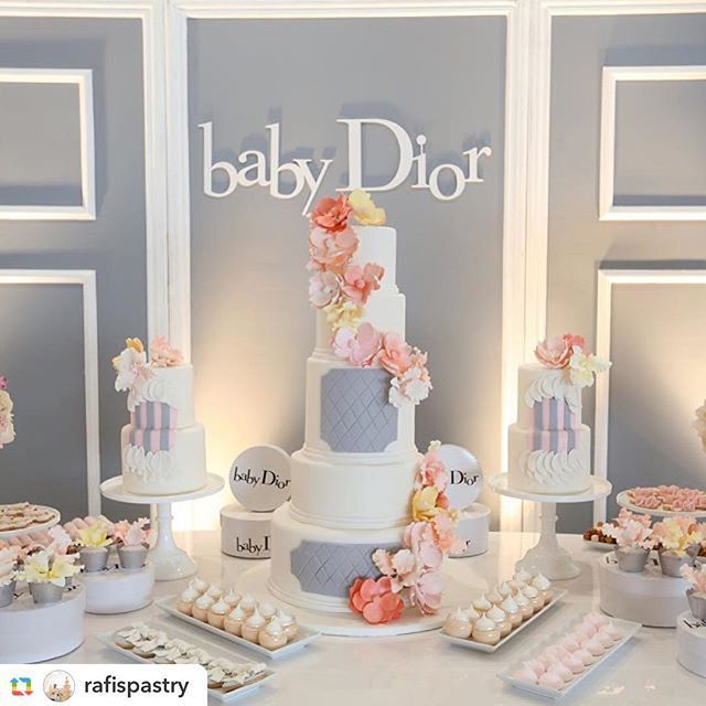 Baby Shower Dessert Table