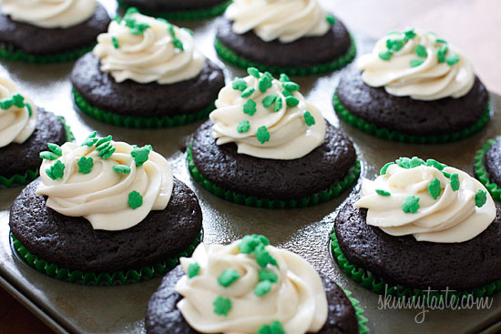 Bailey's Irish Cream Cupcakes