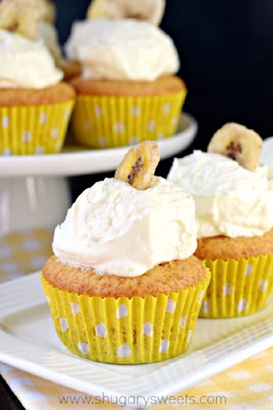 Banana Pudding Cupcakes