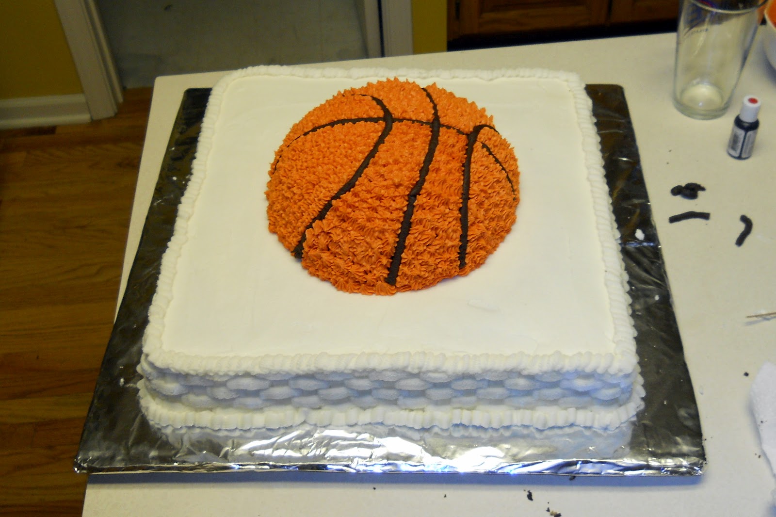 Birthday Cake Basketball Slam Dunk