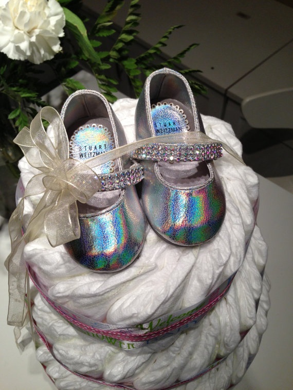Bling Baby Girl Diaper Cake Bling Baby Girl Diaper Cake