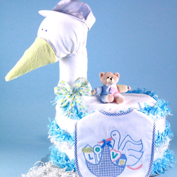 Blue Baby Boy Diaper Cake Blue Baby Boy Diaper Cake