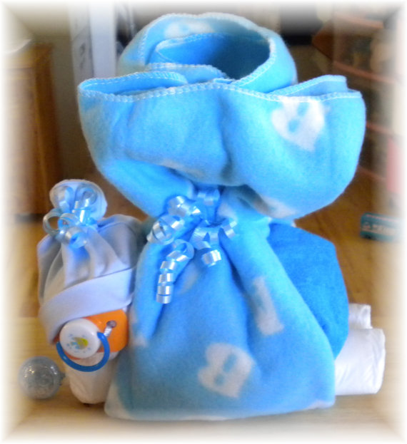 Boy Baby Shower Diaper Cake