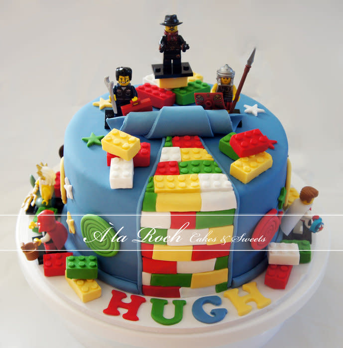 Boys LEGO Birthday Cake Ideas