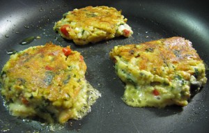 Brown Rice and Lentil Cakes
